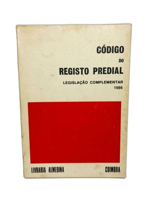 Código do Registo Predial 1986