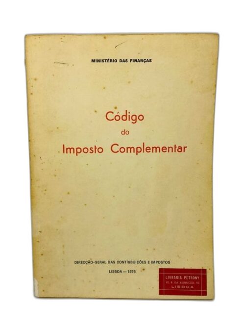 Código do Imposto Complementar