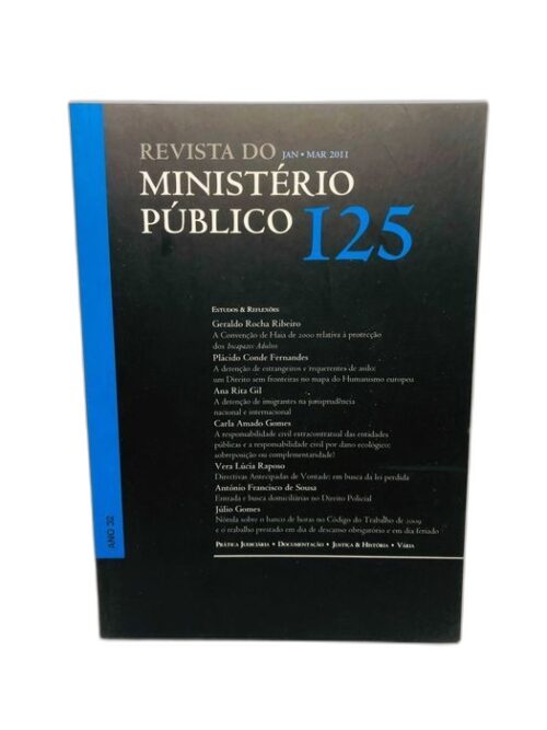 Revista do Ministério Público 125