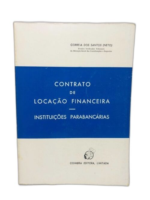 Contrato de Locação Financeira - Instituições Parabancárias