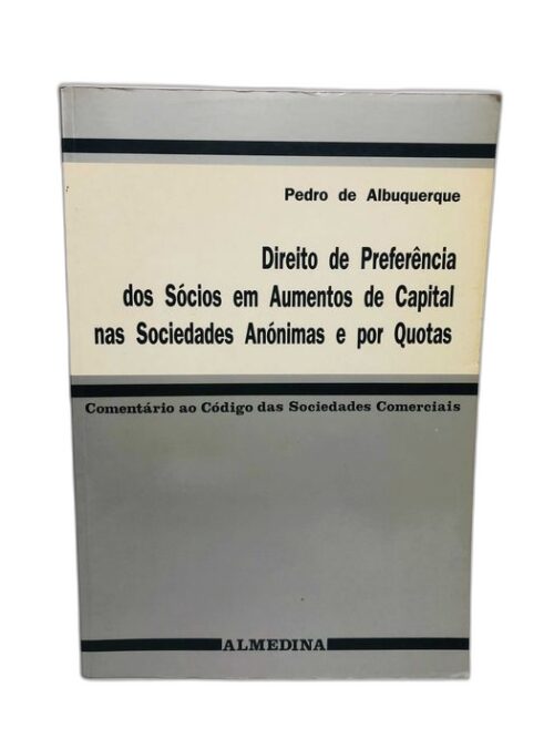 Direito de Preferência dos Sócios em Aumentos de Capital...
