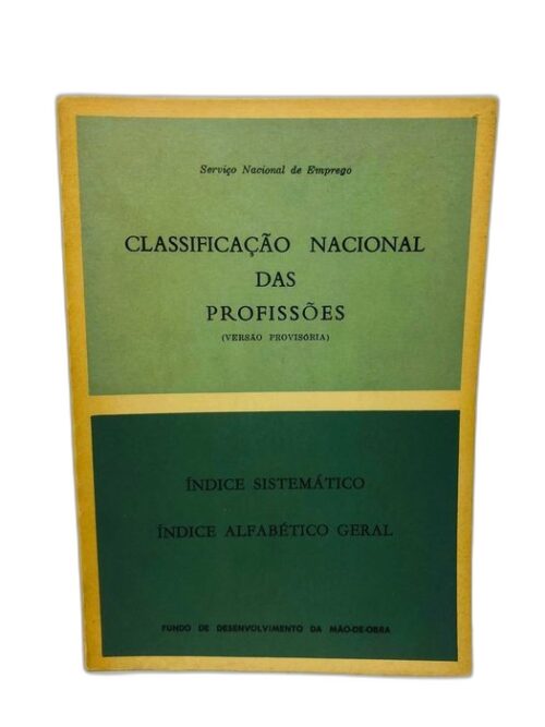 Classificação Nacional das Profissões