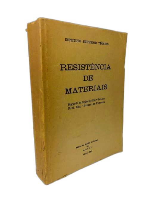 Resistência de Matérias [Instituto Superior Técnico)