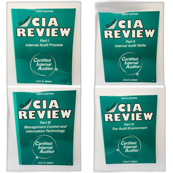 CIA Review Part I, II, III e IV - Irvin N. Gleim