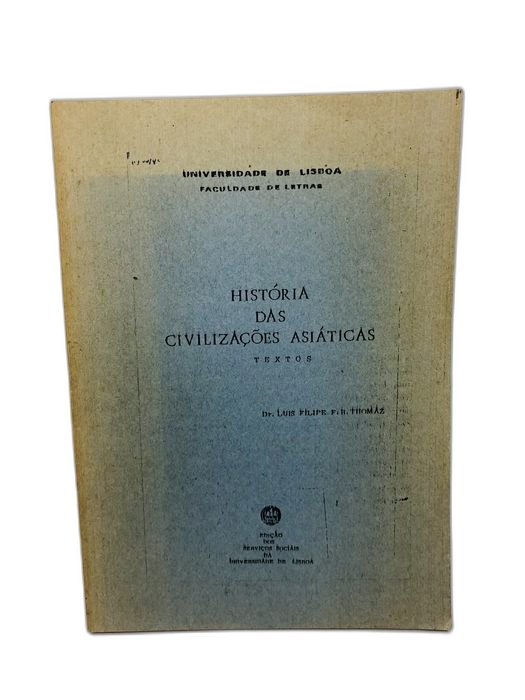 História das Civilizações Asiáticas - Dr. Luis Filipe F. R. Thomaz