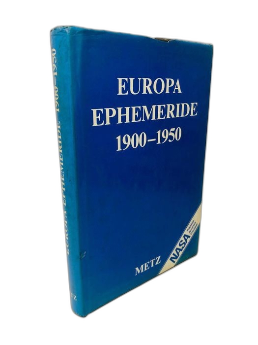 Europa Ephemeride 1900 a 1950