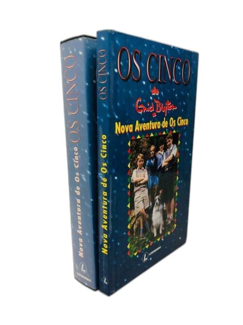 Livro Os Cinco (Nova Aventura de os Cinco) + DVD