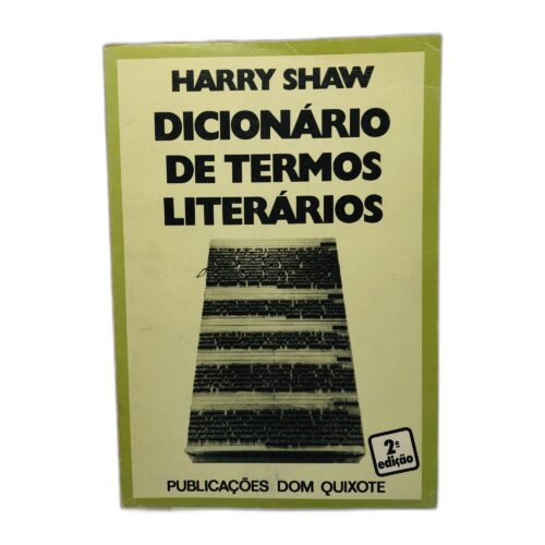 Dicionário de Termos Literários - Harry Shaw