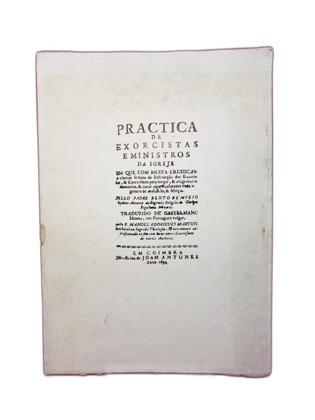 Practica de Exorcistas e Ministros da Igreja - Não identificado