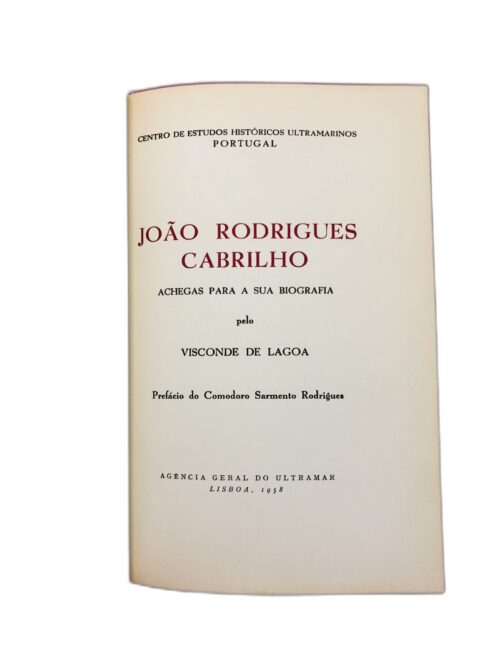 João Rodrigues Cabrilho - Visconde de Lagoa