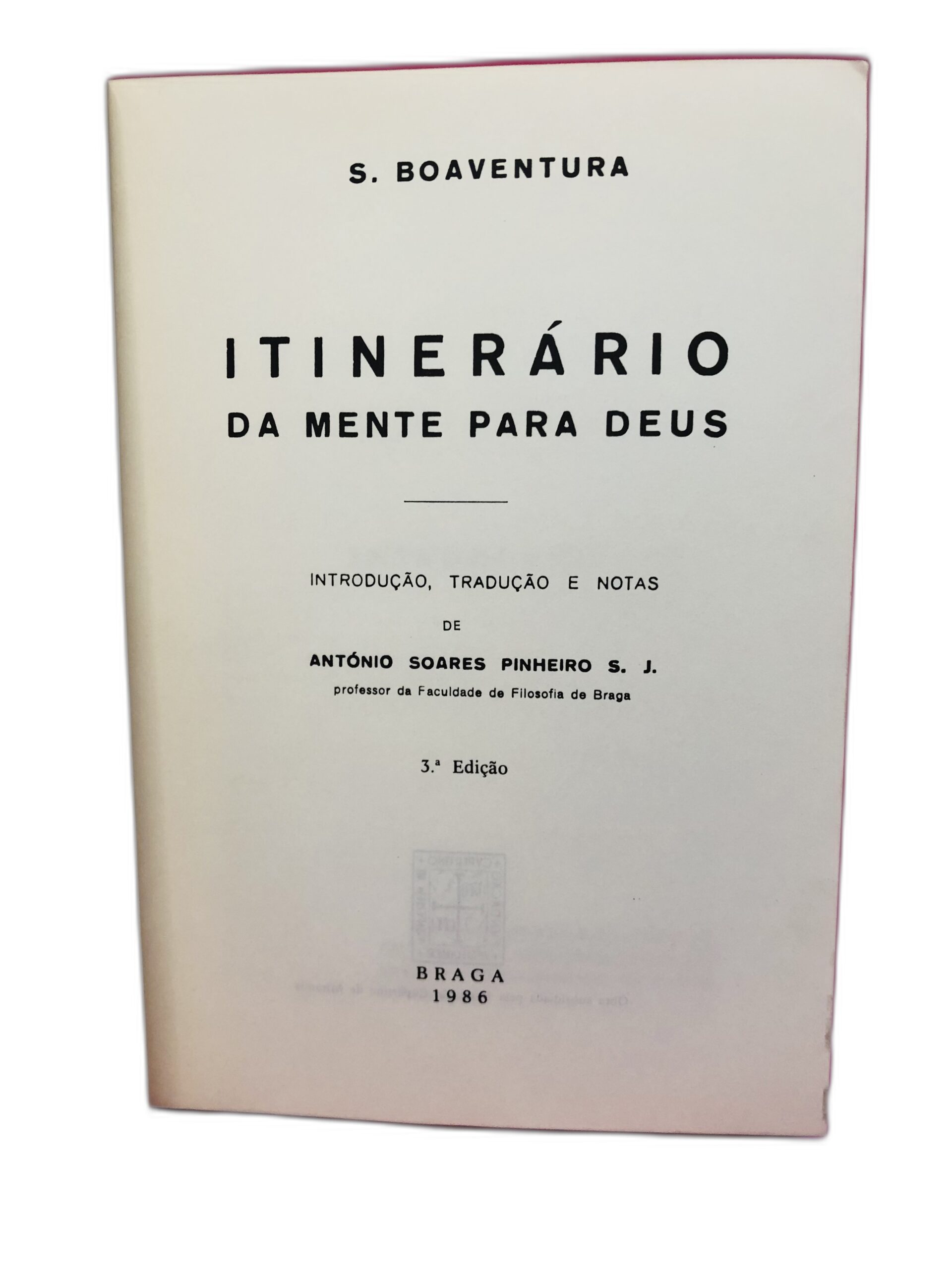 Itinerário da Mente para Deus - S. Boaventura