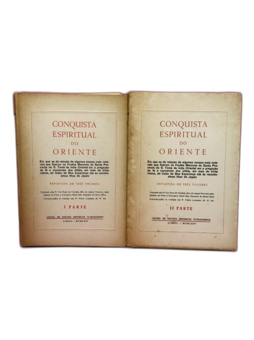 Conquista Espiritual do Oriente 2 Volumes