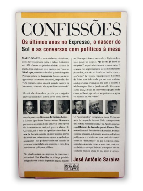 Confissões - José António Saraiva