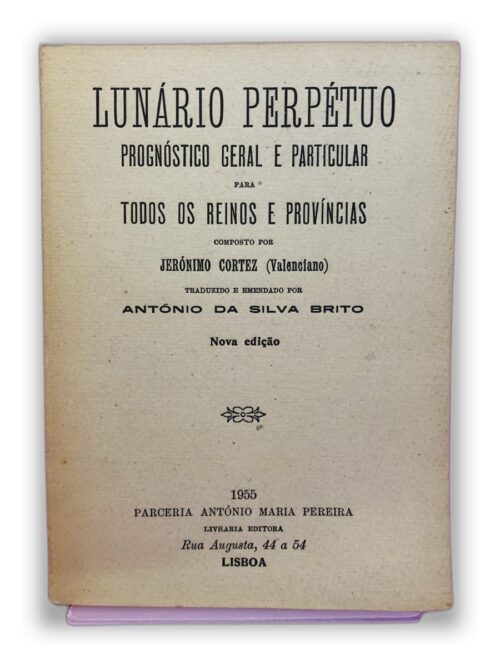 Lunário Perpétuo - Jerônimo Cortez (Valenciano)