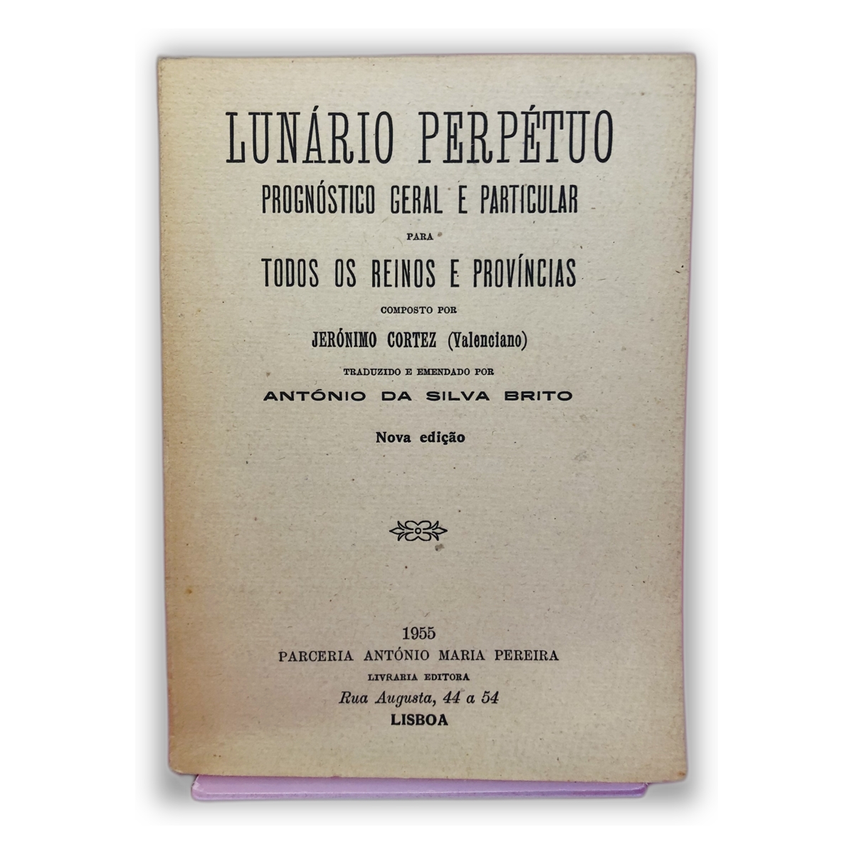Lunário Perpétuo - Jerônimo Cortez (Valenciano)