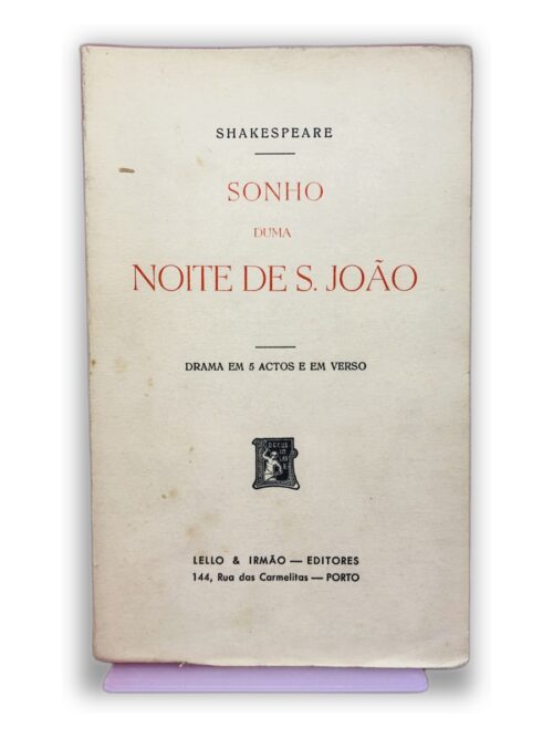 Sonho de uma Noite de S. João - William Shakespeare