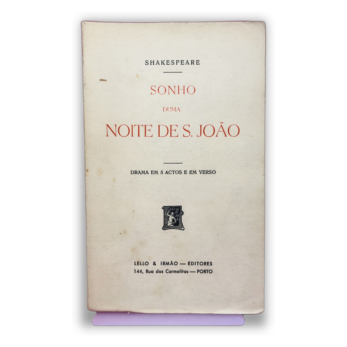 Sonho de uma Noite de S. João - William Shakespeare