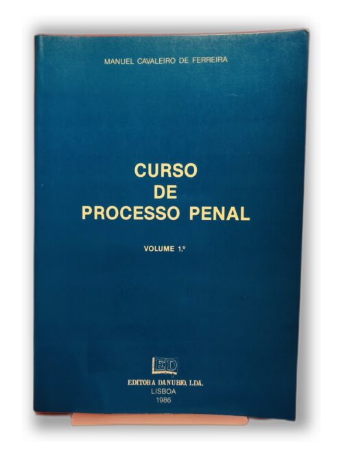 Curso de Processo Penal - Manuel Cavaleiro de Ferreira
