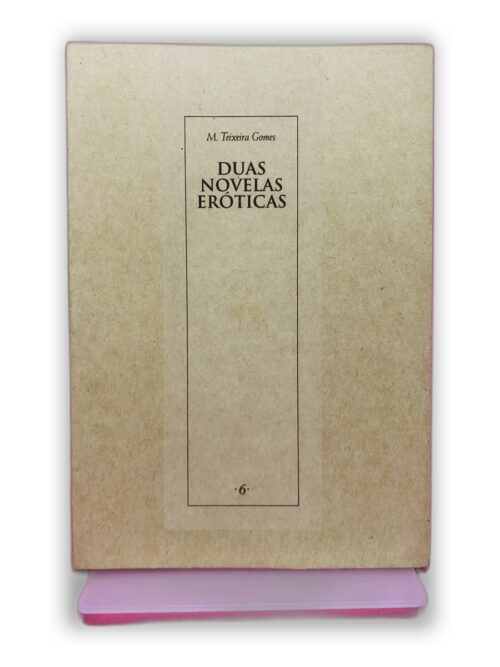 Duas Novelas Eróticas - M. Tavares Gomes