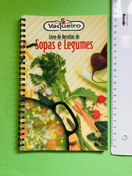 Livro de Receitas de Sopas e Legumes - Vaqueiro