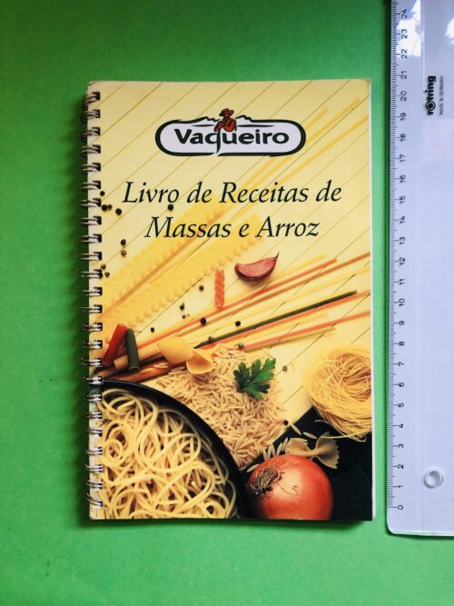 Livro de Receitas de Massas e Arroz - Vaqueiro