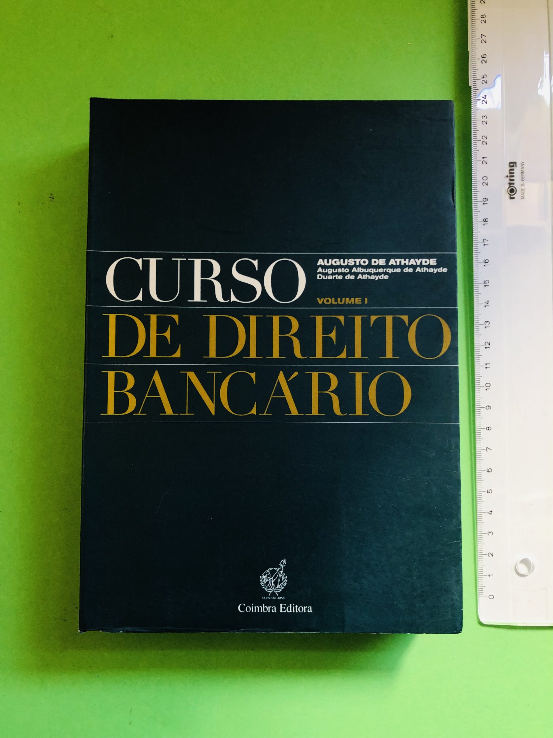 Curso de Direito Bancário - Augusto de Athayde