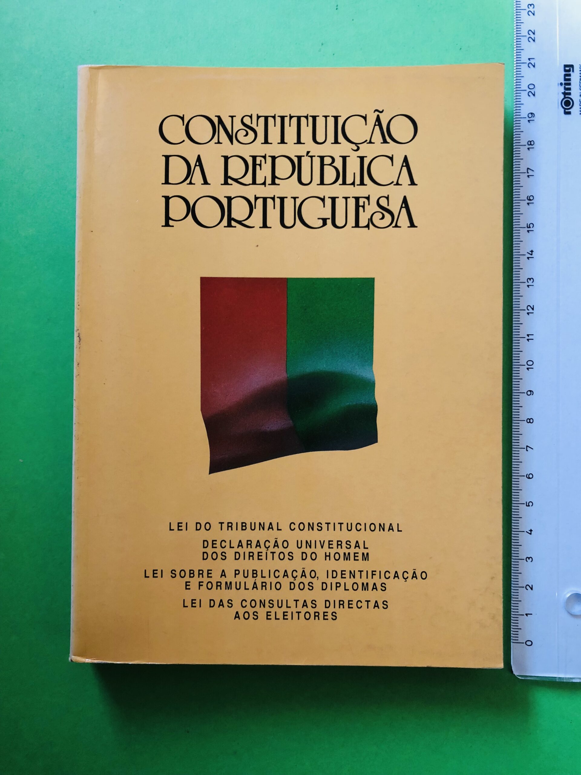 Constituição da República Portuguesa - Não especificado