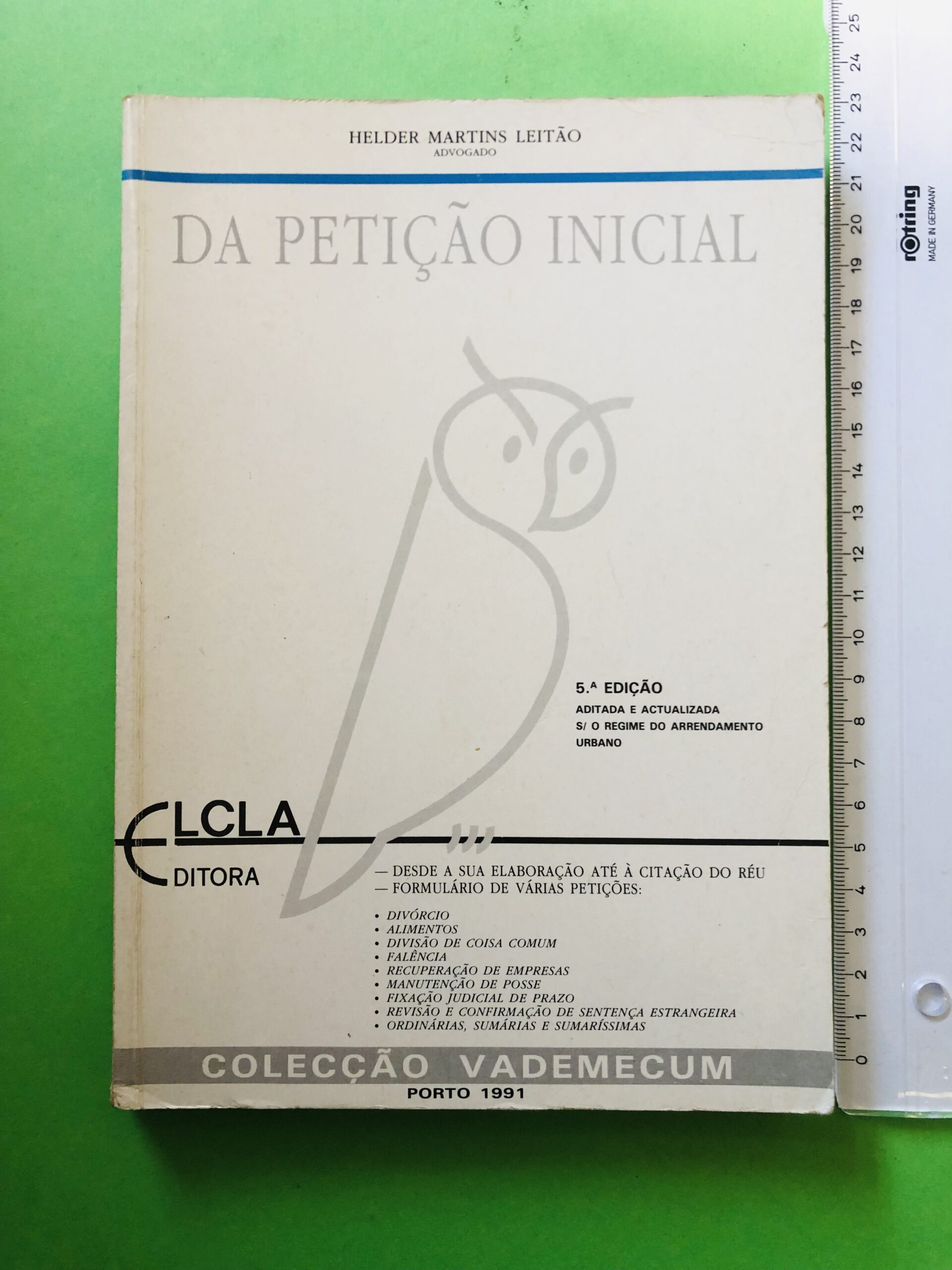 DA PETIÇÃO INICIAL - HELDER MARTINS LEITÃO