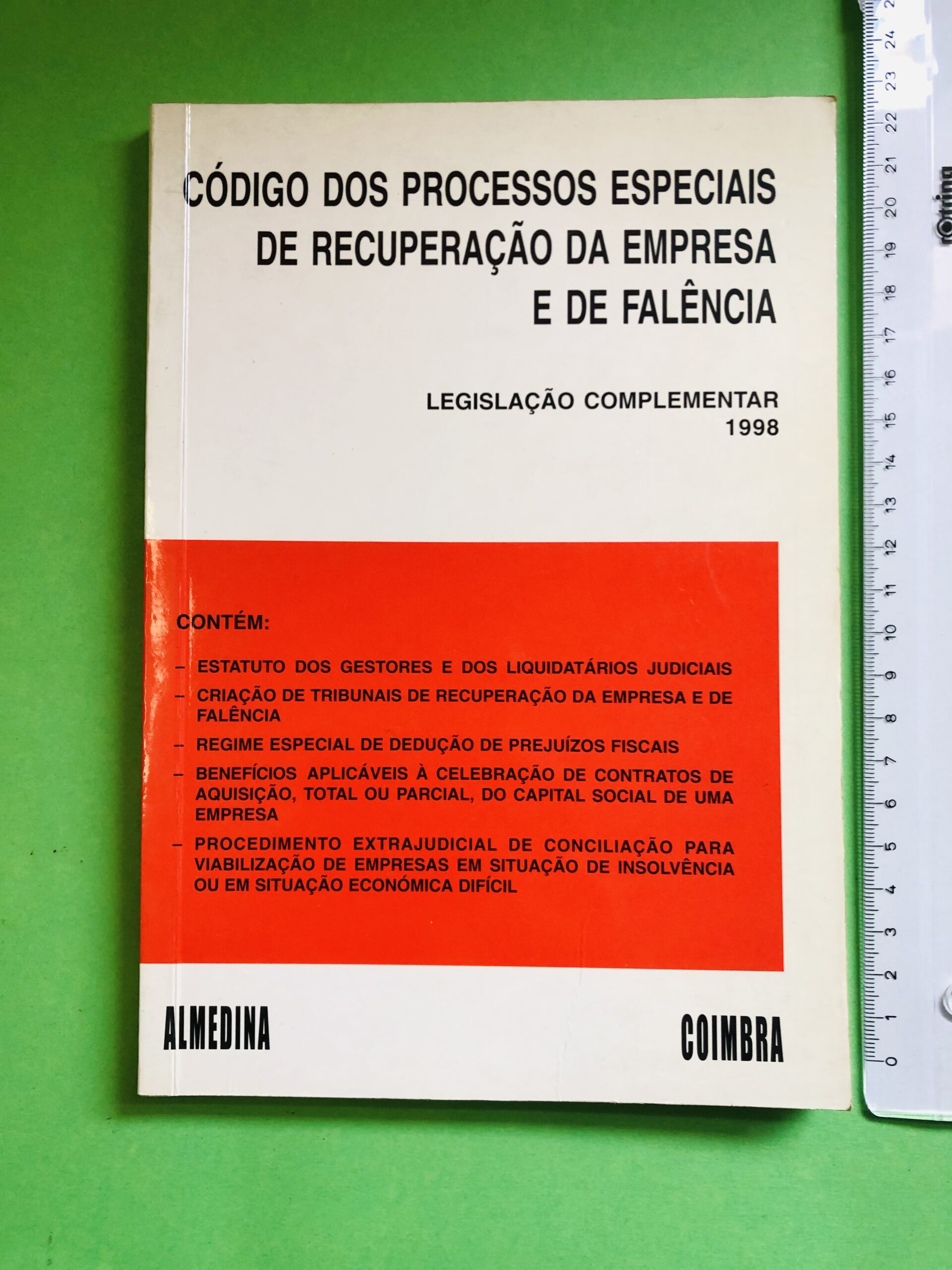 Código dos Processos Especiais de Recuperação da Empresa e de Falência - Não especificado
