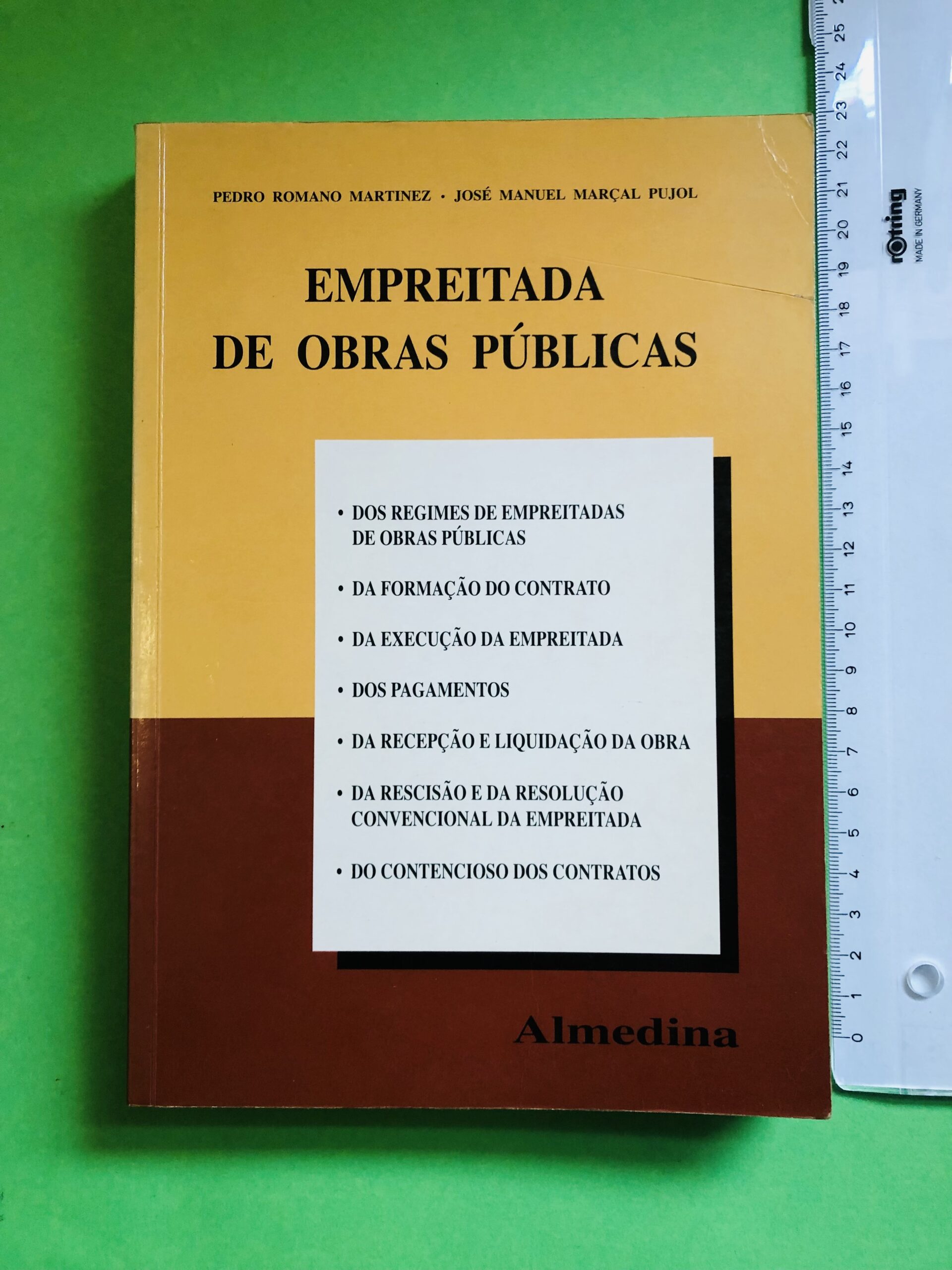 Empreitada de Obras Públicas - Pedro Romano Martinez, José Manuel Marcal Pujol