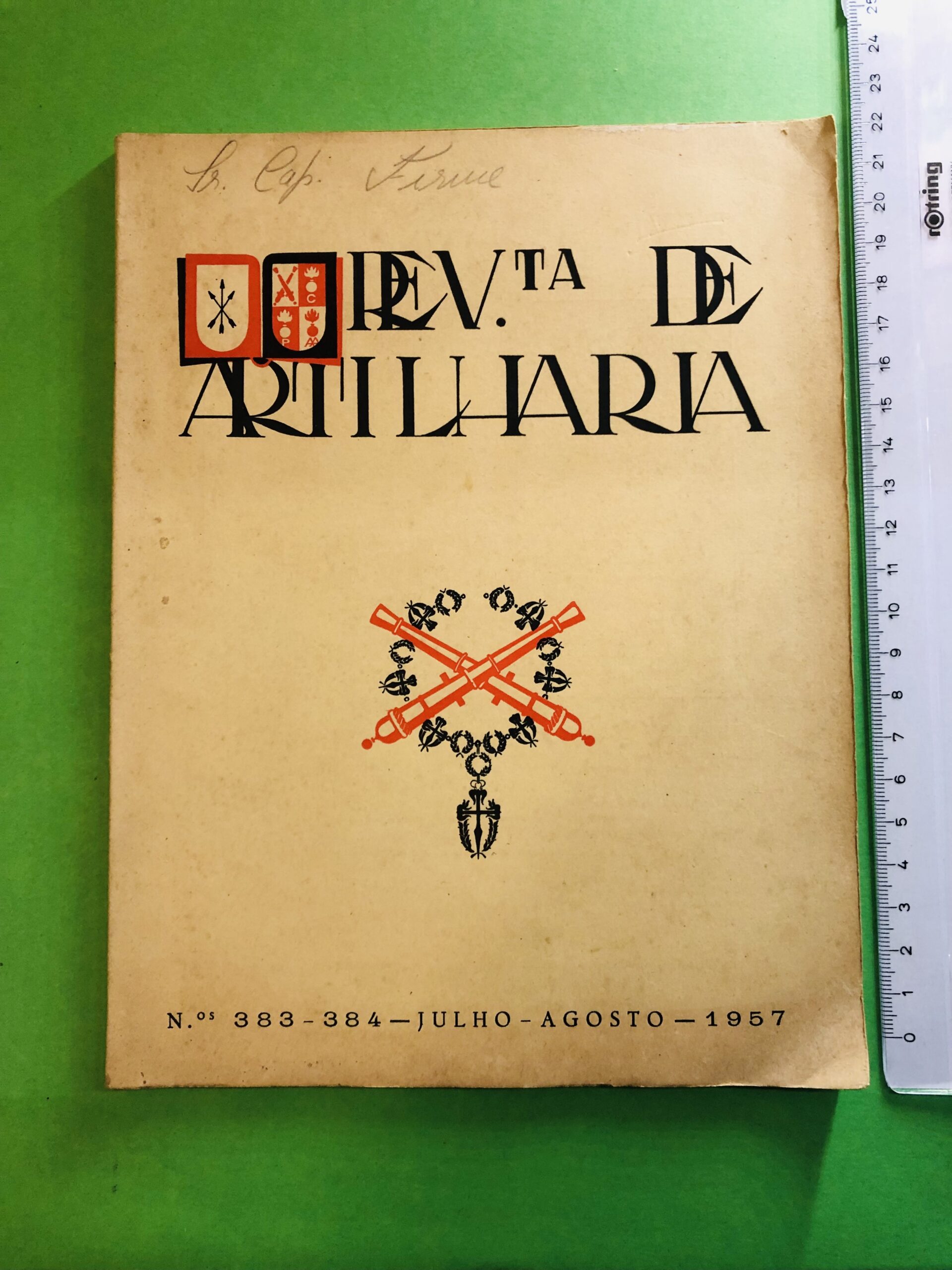 REVISTA DE ARTILHARIA - Não especificado