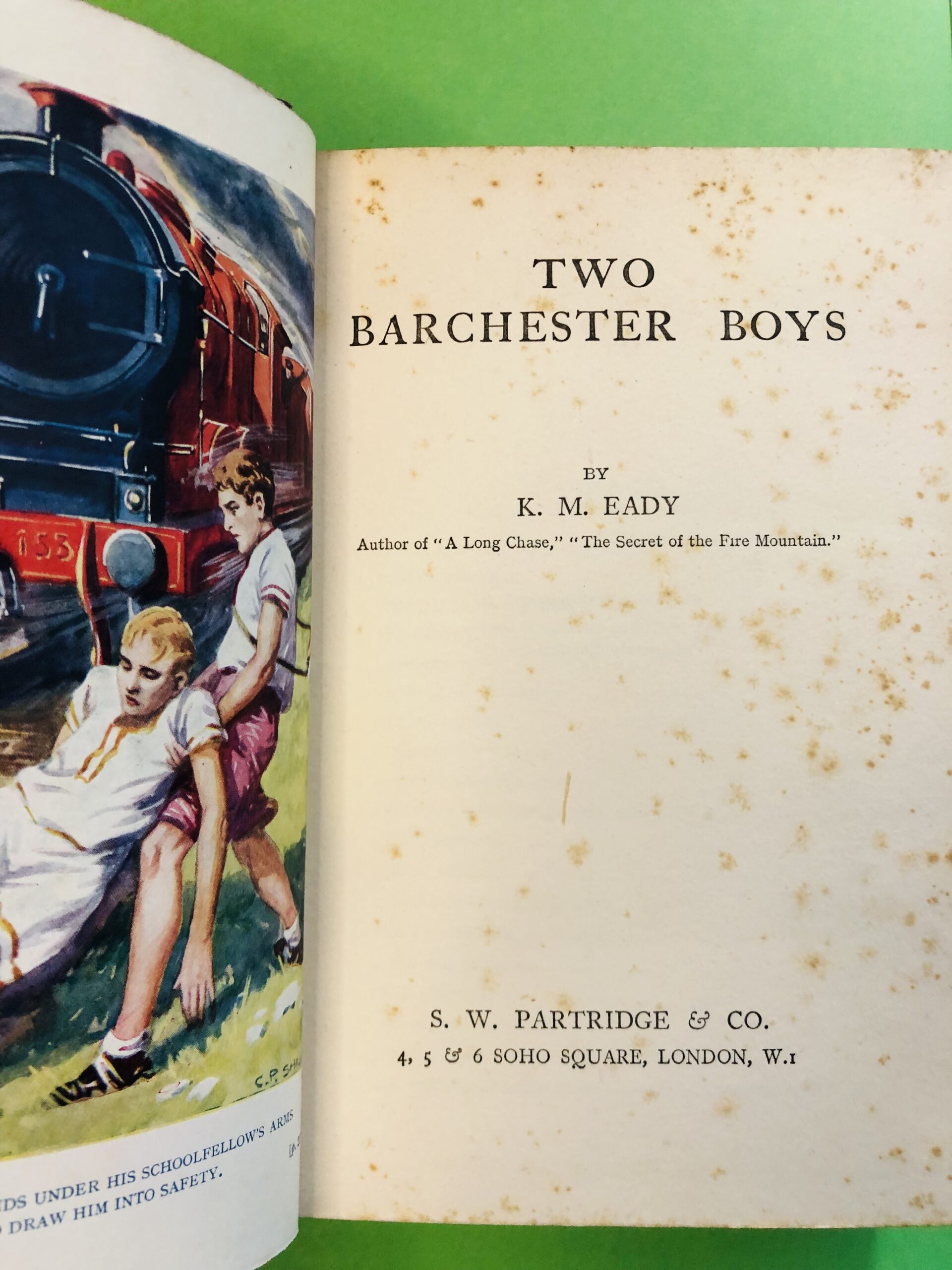 Two Barchester Boys - K. M. Eady
