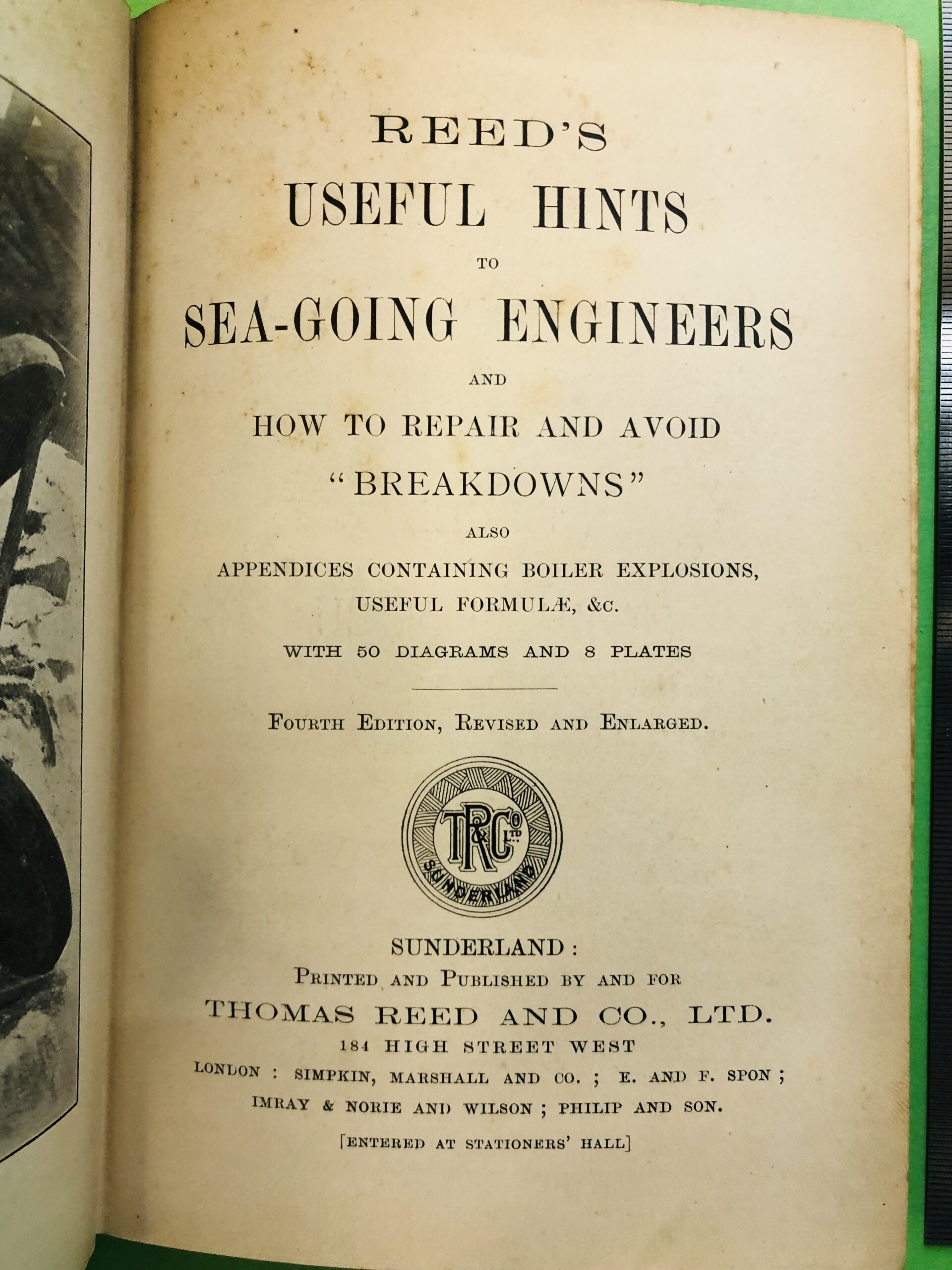Reed's Useful Hints to Sea-Going Engineers - Não especificado