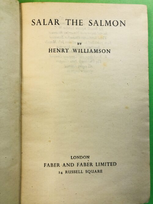 Salar the Salmon - Henry Williamson