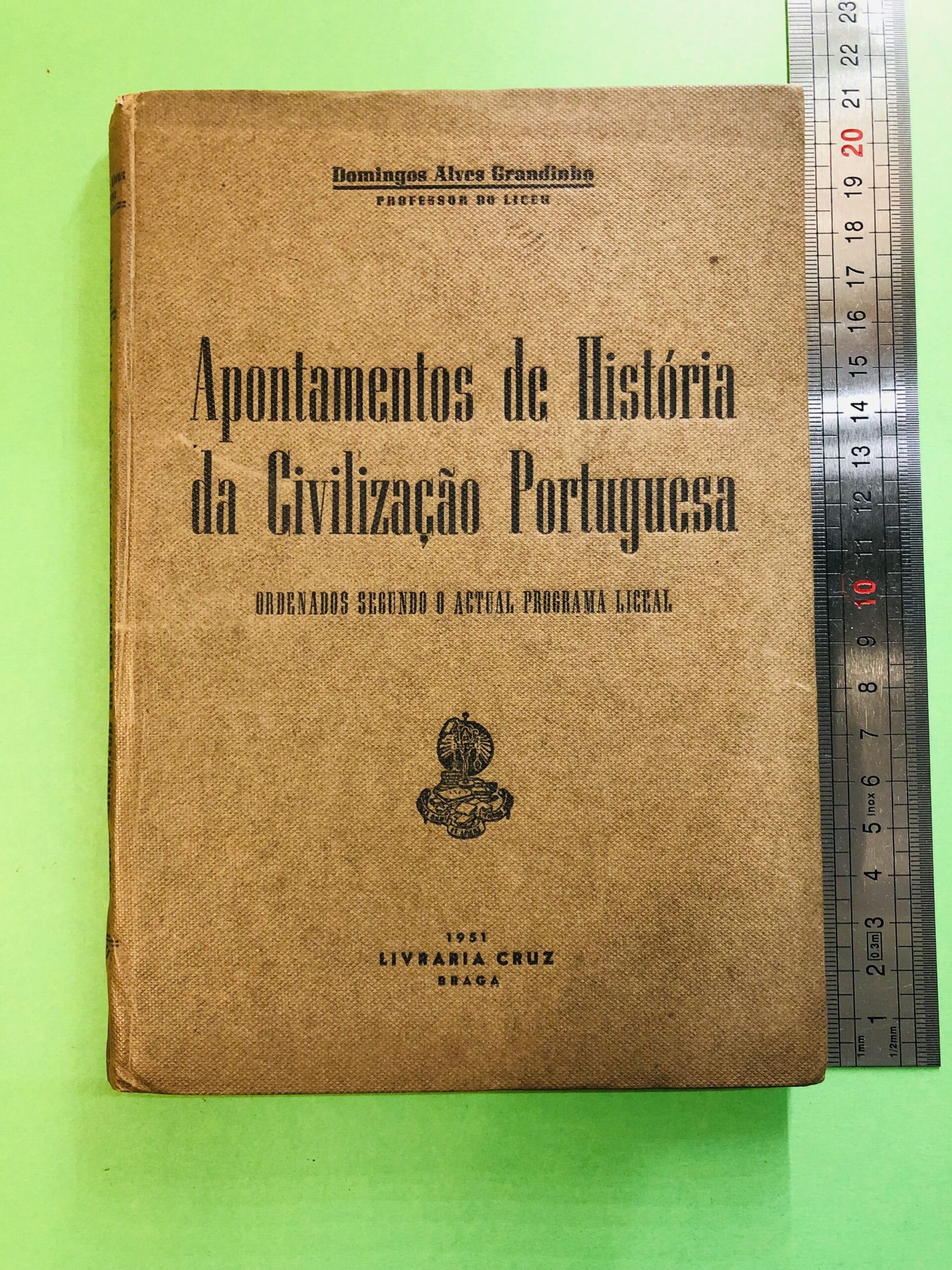 Apontamentos de História da Civilização Portuguesa - Domingos Alves Brandão