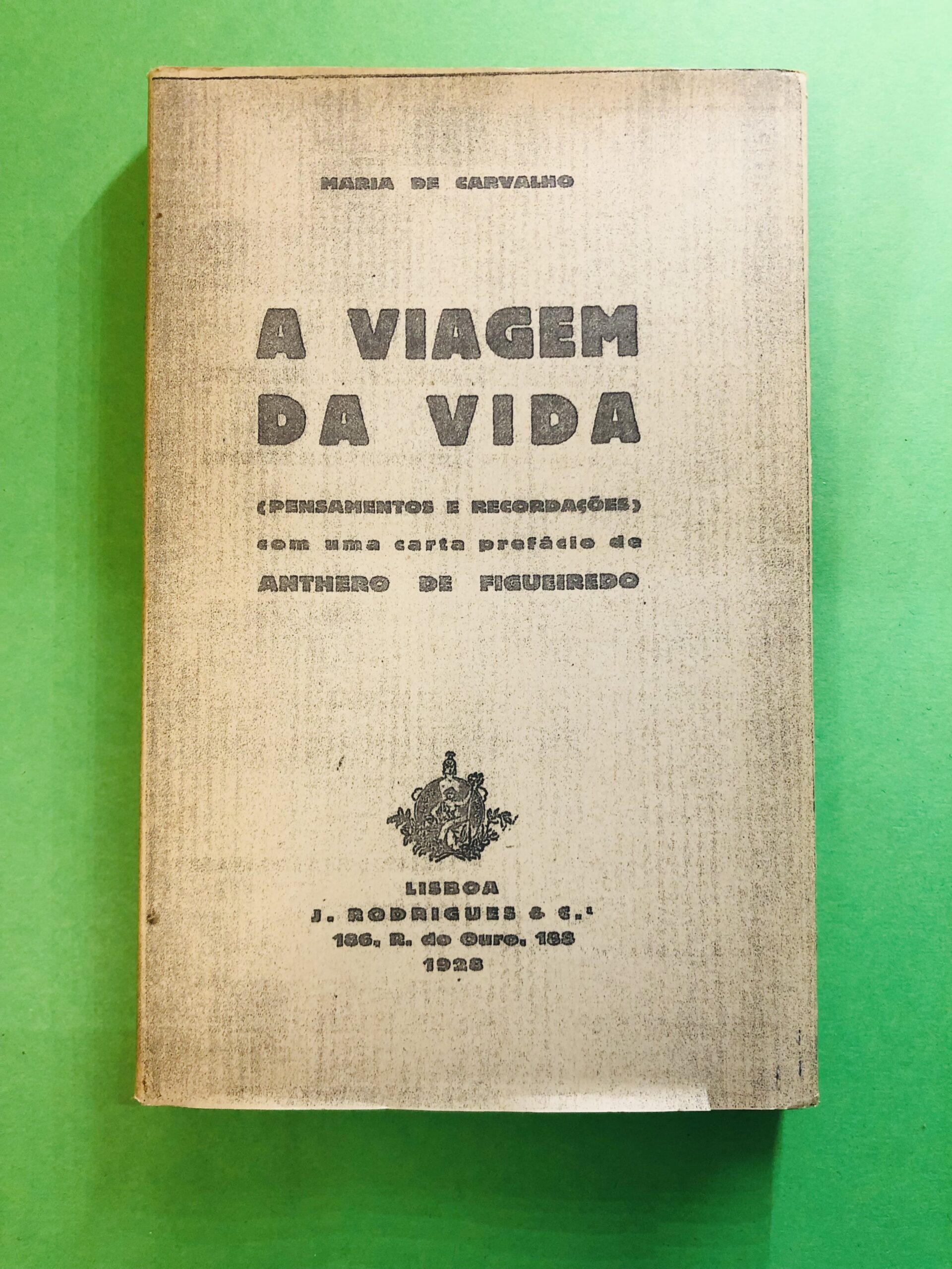 A Viagem da Vida - Maria de Carvalho
