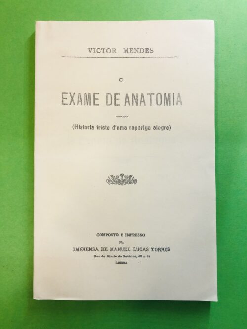 Exame de Anatomia - Victor Mendes