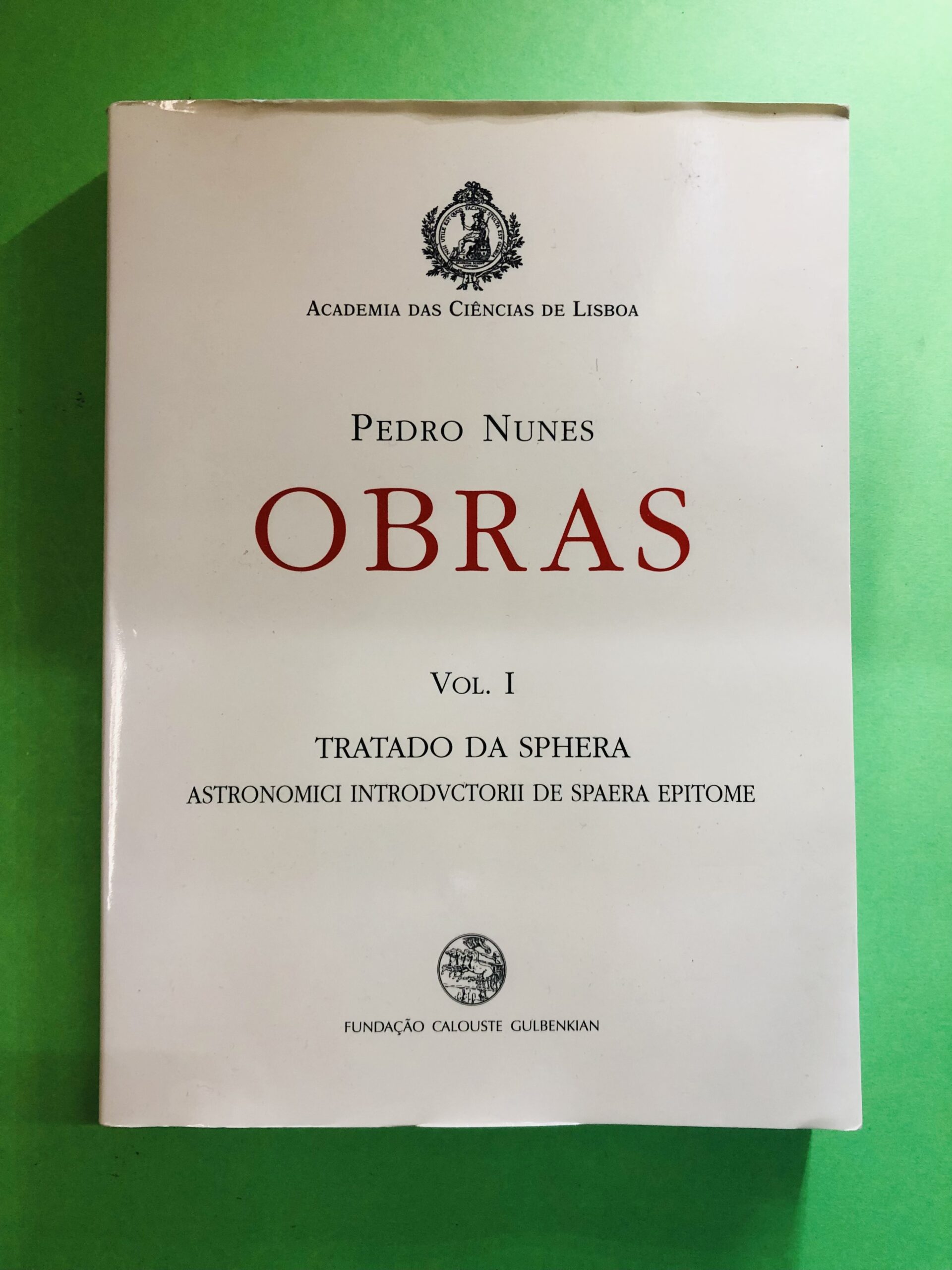 Obras - Pedro Nunes