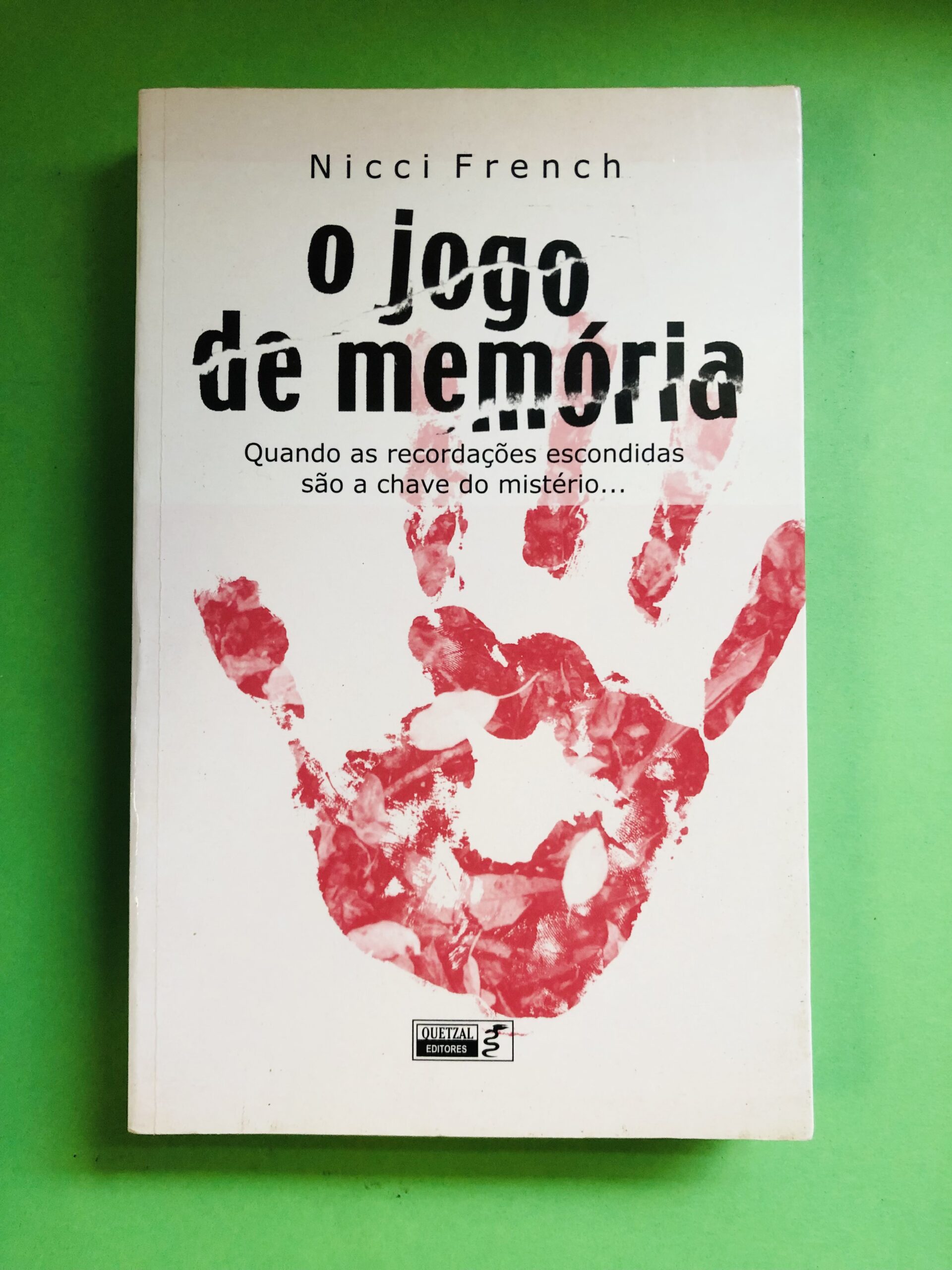 O Jogo de Memória - Nicci French