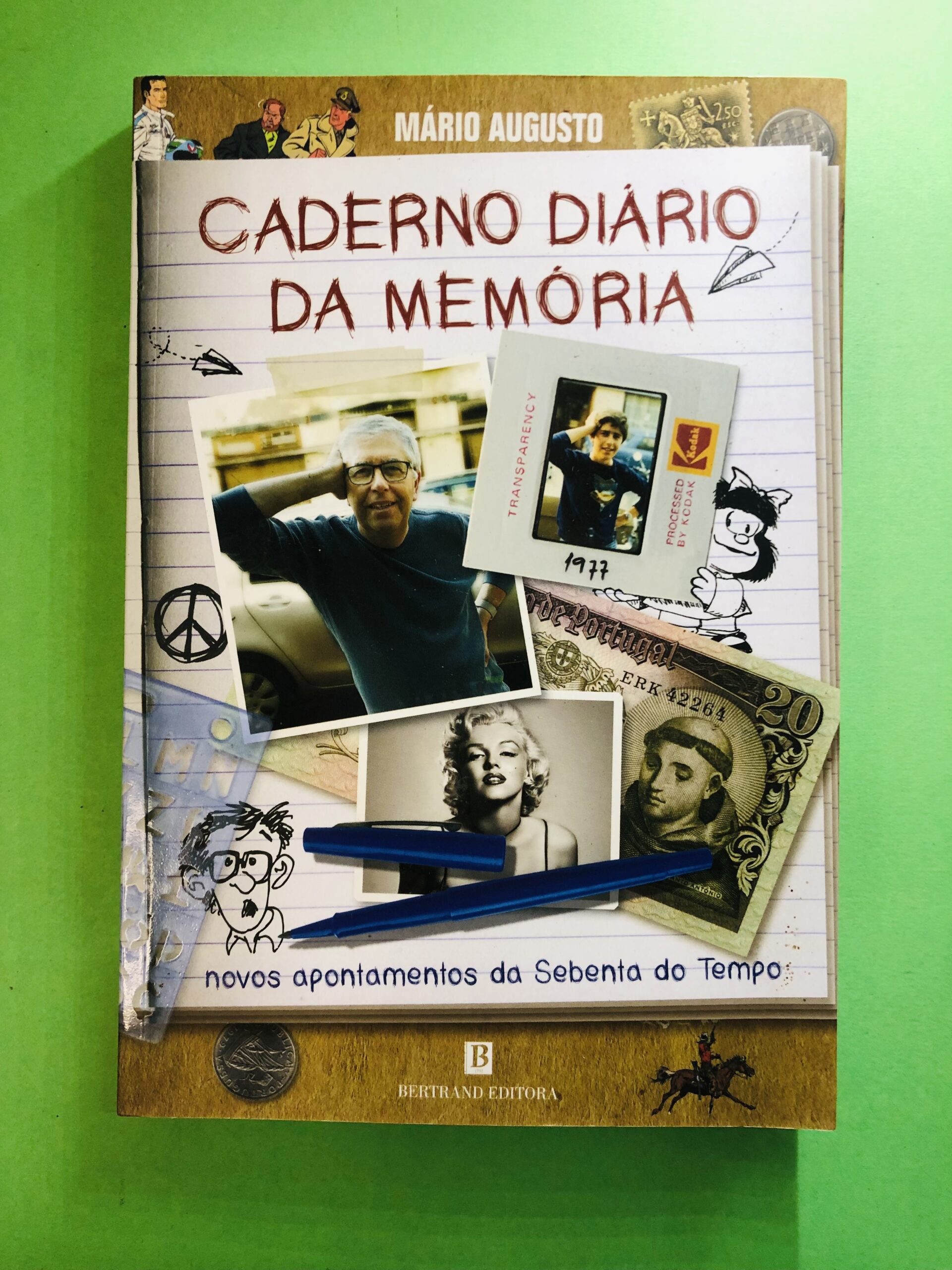 Caderno Diário da Memória - Mário Augusto