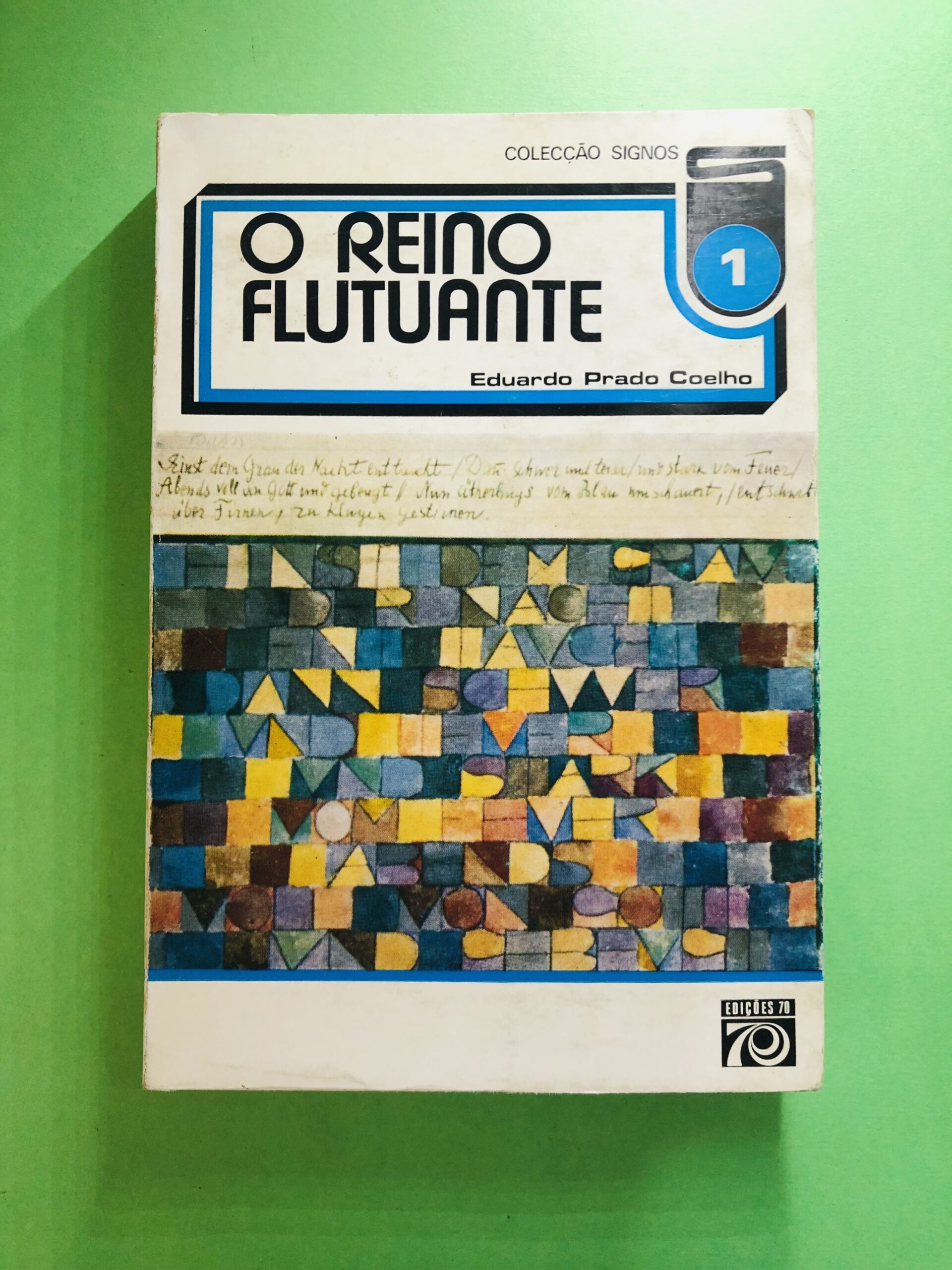 O Reino Flutuante - Eduardo Prado Coelho