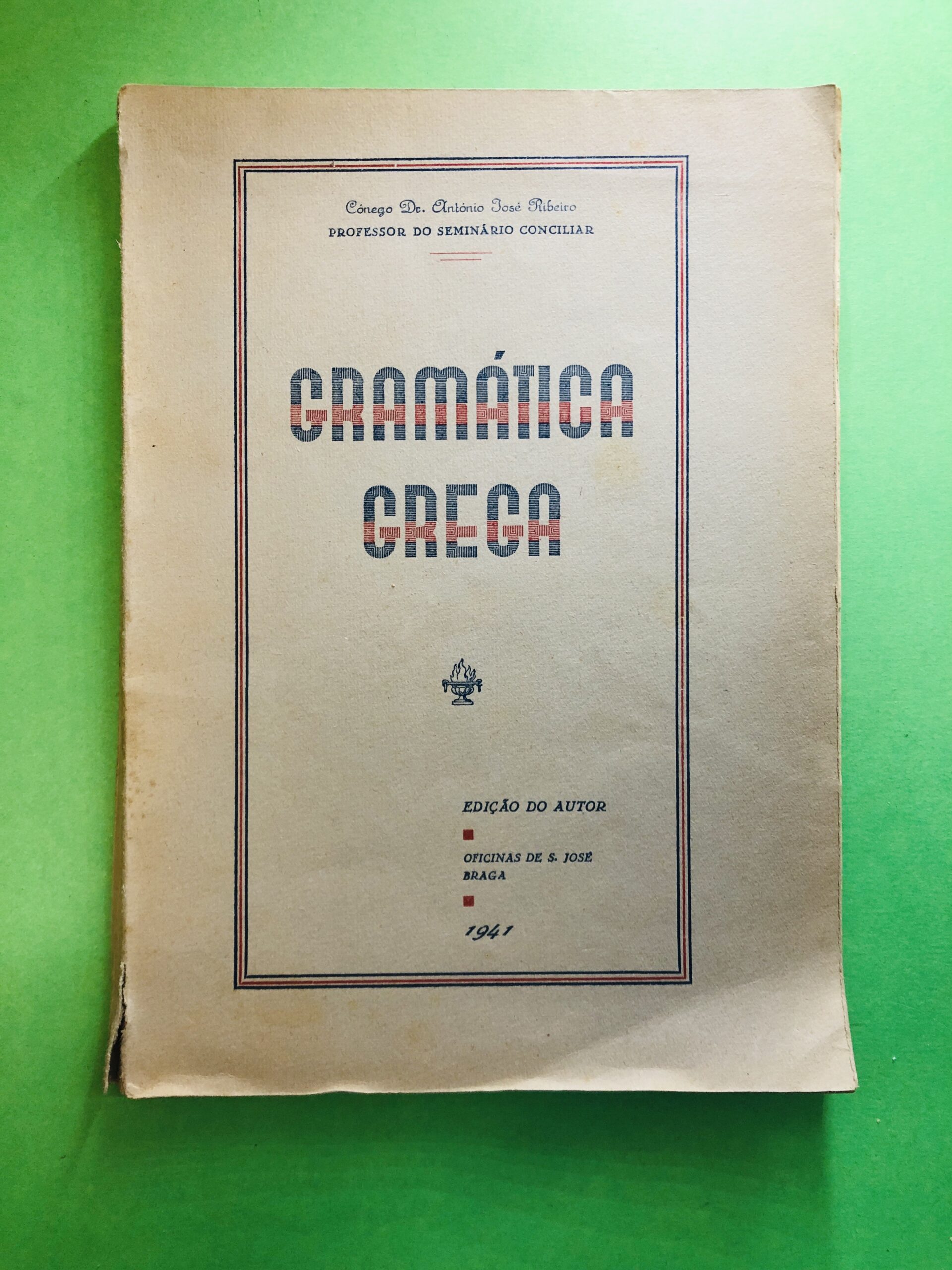 Gramática Grega - António José Ribeiro