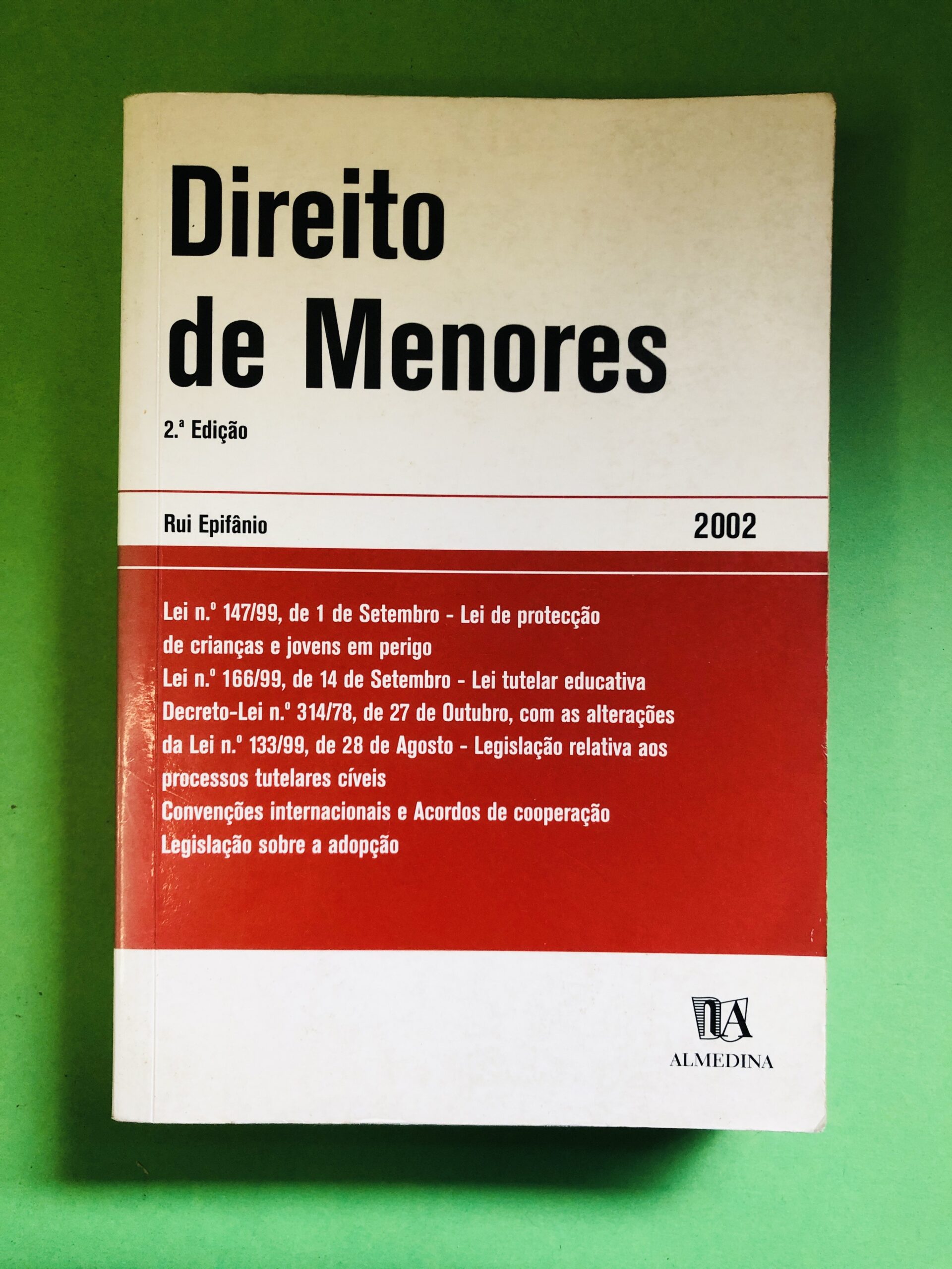 Direito de Menores - Rui Epifânio