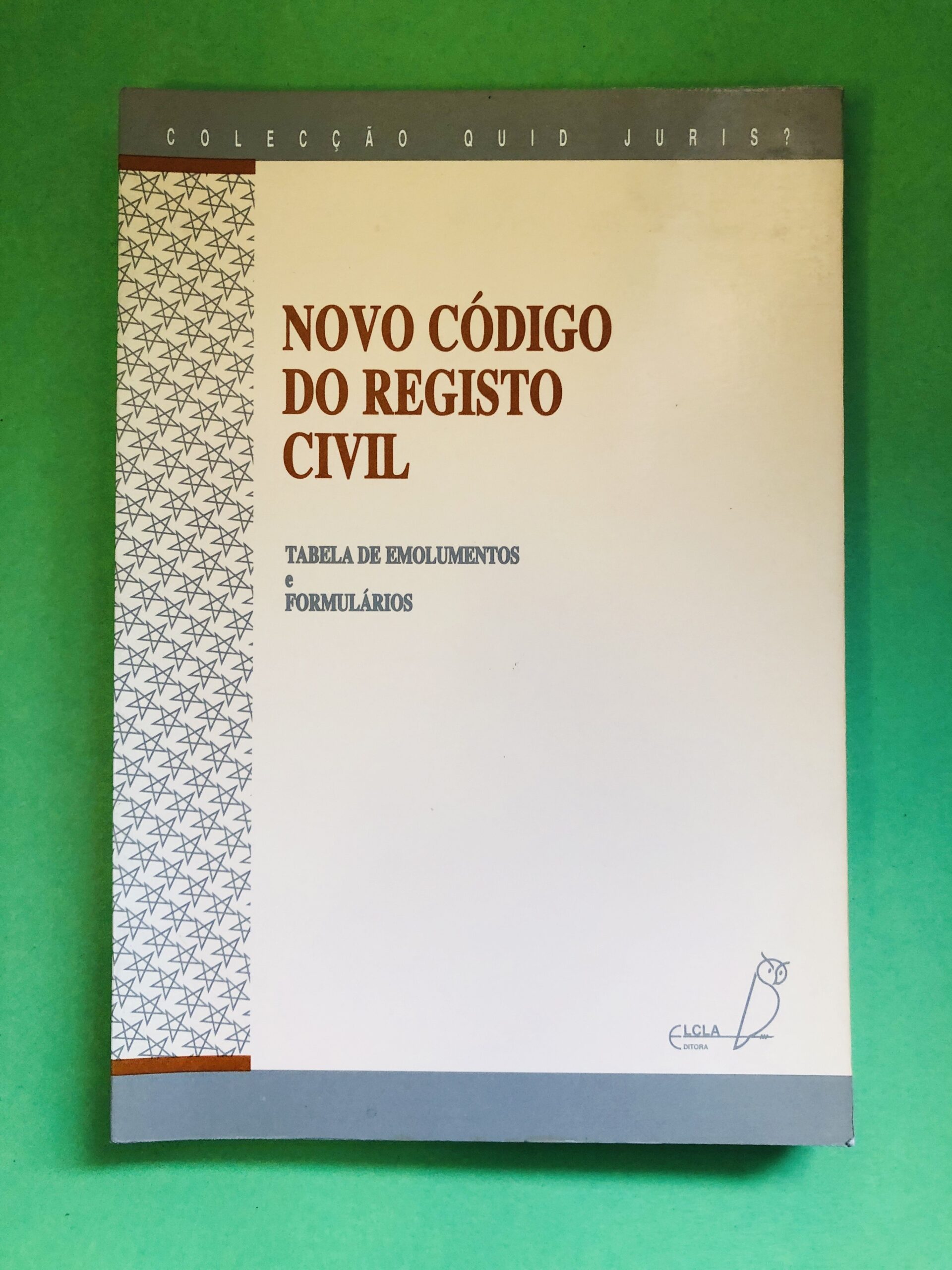 Novo Código do Registo Civil - Não especificado
