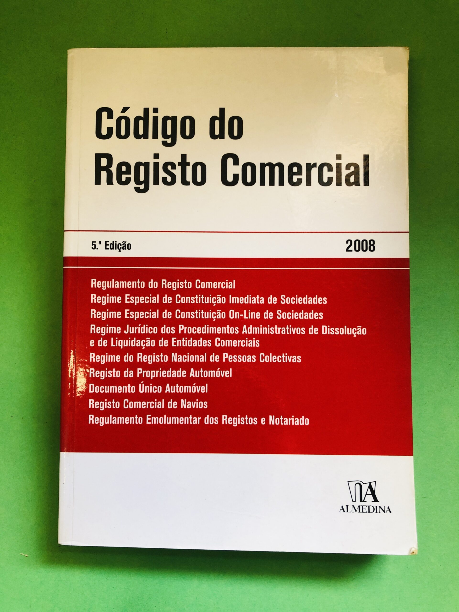 Código do Registo Comercial - Não especificado