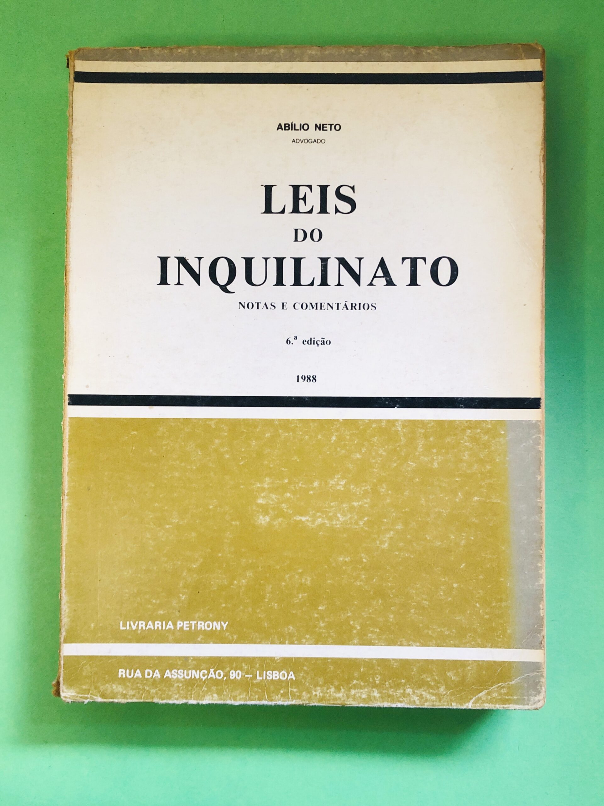 Leis do Inquilinato - Abílio Neto