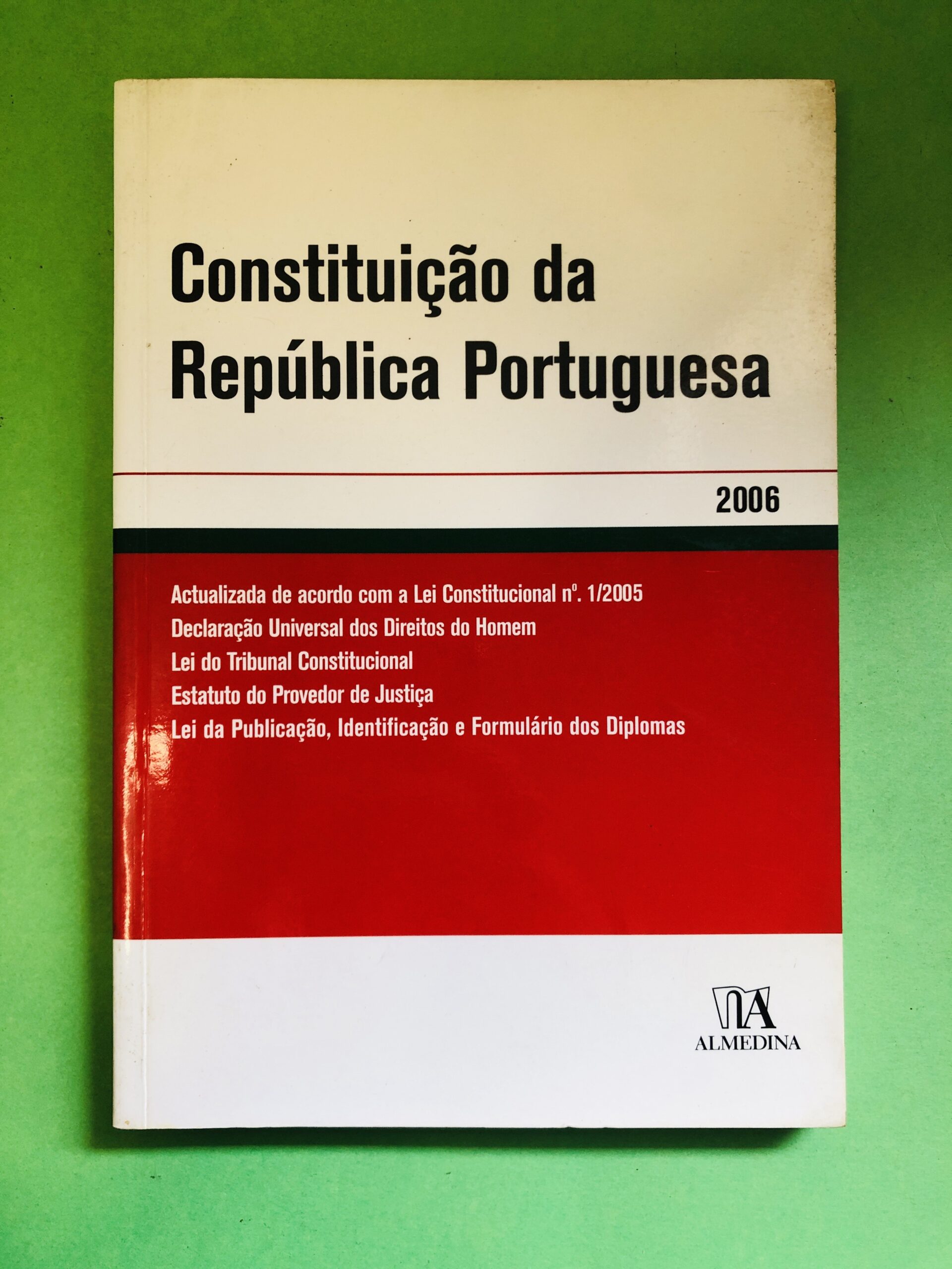 Constituição da República Portuguesa - Não especificado