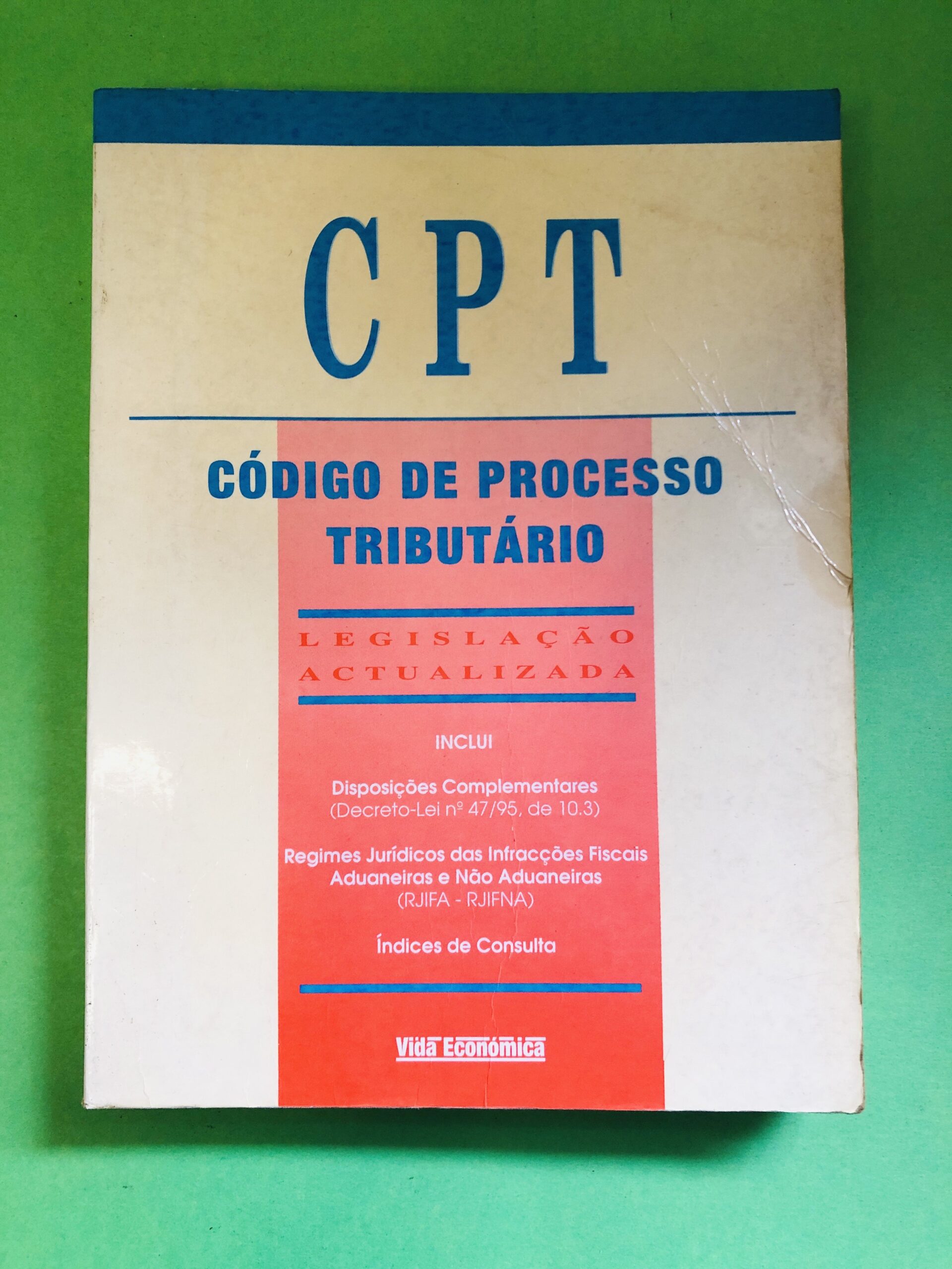 Código de Processo Tributário - Não especificado