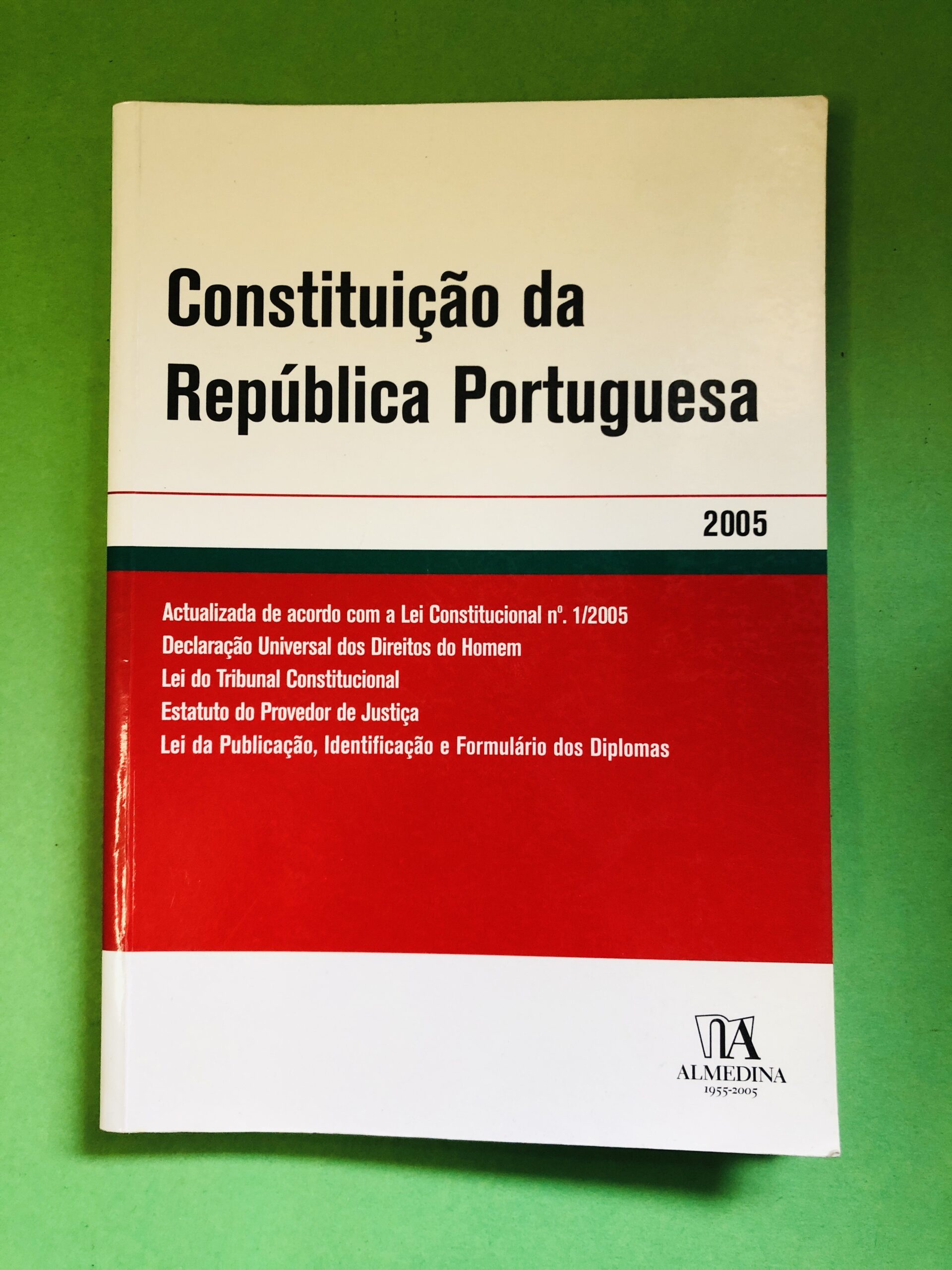 Constituição da República Portuguesa - Não especificado