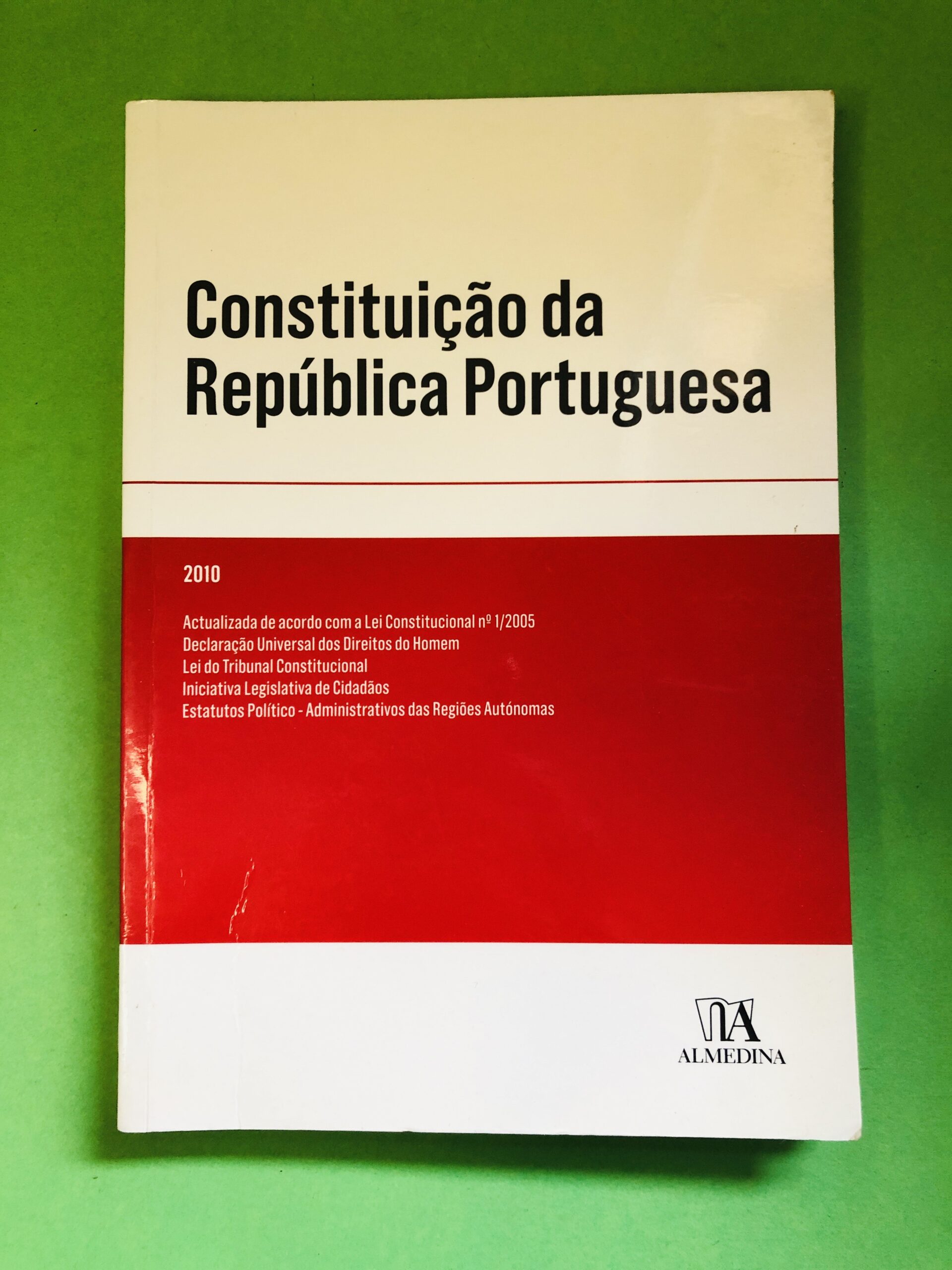 Constituição da República Portuguesa - Não especificado